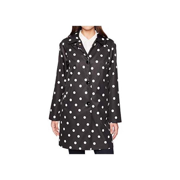 kate spade Jackets & Blazers - Kate spade deco dot rain coat